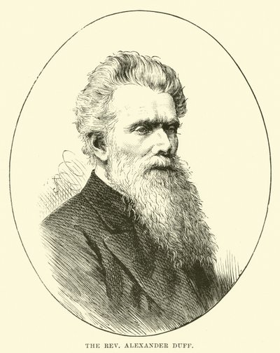 Der Reverend Alexander Duff von English School