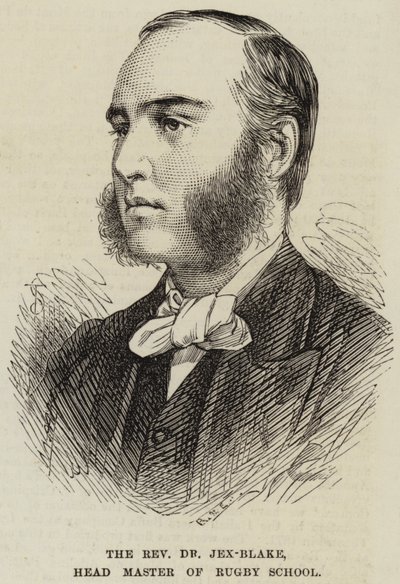 Der ehrwürdige Dr. Jex-Blake, Schulleiter der Rugby School von English School