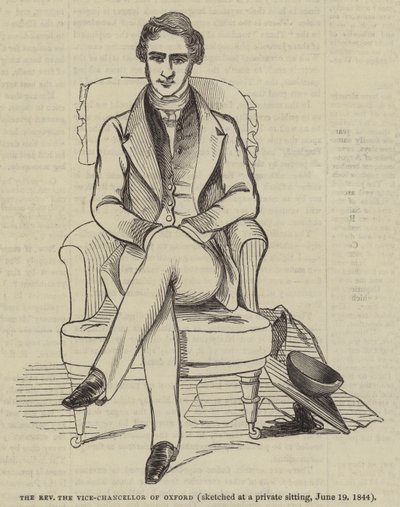 Der ehrwürdige Vizekanzler von Oxford von English School