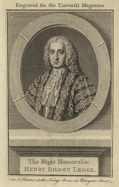 Der ehrenwerte Henry Bilson Legge von English School