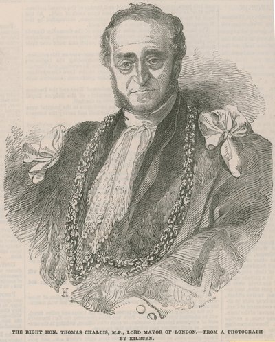 Der ehrenwerte Thomas Challis, MP, Lord Mayor von London von English School