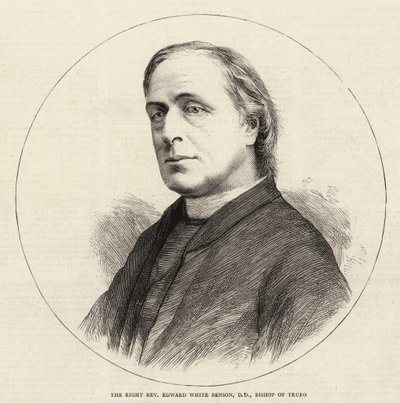 Der rechte ehrwürdige Edward White Benson, DD, Bischof von Truro von English School