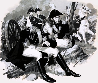 Der Aufstieg und Fall der Romanows: Der widerwillige Kaiser (Gouache auf Papier) von English School