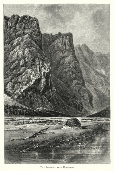 Das Romsdal, nahe Horgheim von English School