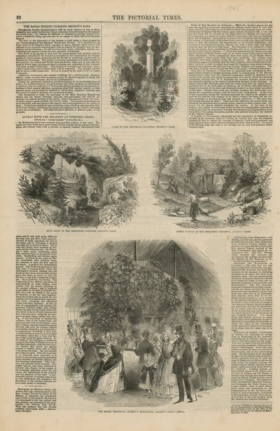 Die Königlichen Botanischen Gärten von English School