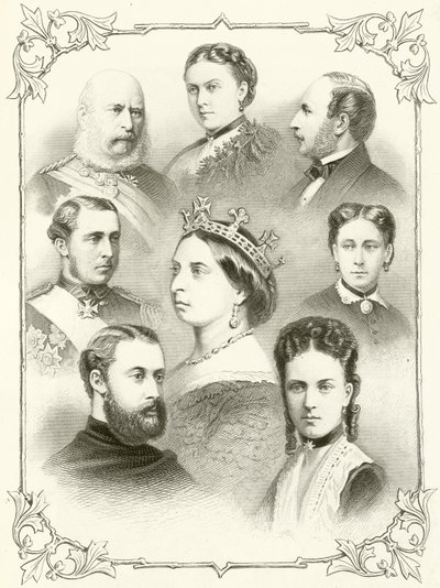 Die königliche Familie von English School