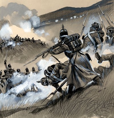 Die Royal Marines kämpfen brillant im Krimkrieg von English School