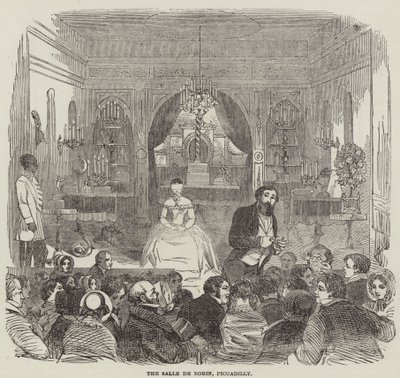 Die Salle de Robin, Piccadilly von English School