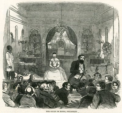 Die Salle de Robin, Piccadilly, London von English School