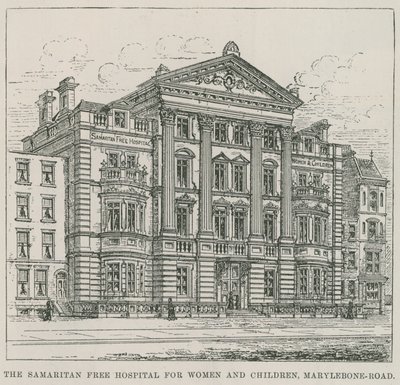 Das Samaritan Free Hospital für Frauen und Kinder, Marylebone Road von English School