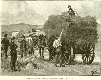 Die Rettung der Ernte von Captain Boycott von English School