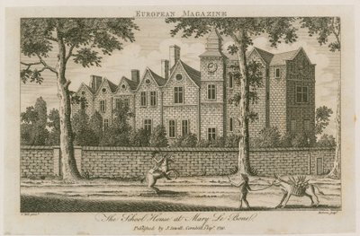 Das Schulhaus in Marylebone, London von English School