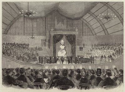 Die Shakespeare-Gedenkfeier in London von English School