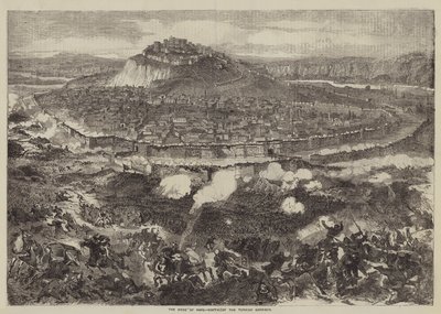 Die Belagerung von Kars, Ausfall der türkischen Garnison von English School
