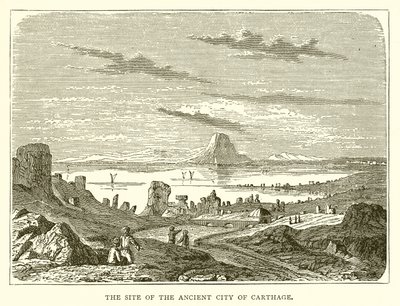 Der Ort der antiken Stadt Karthago von English School