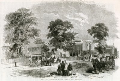 Das South Kensington Museum. Brompton Boilers von English School