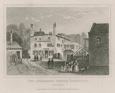 The Spaniards Tavern, Hampstead, London von English School