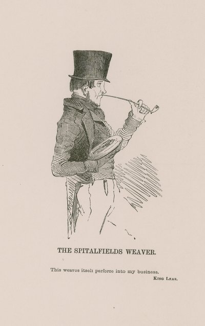 Der Spitalfields Weber von English School