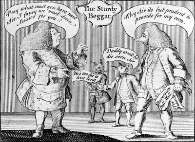 Der robuste Bettler von English School