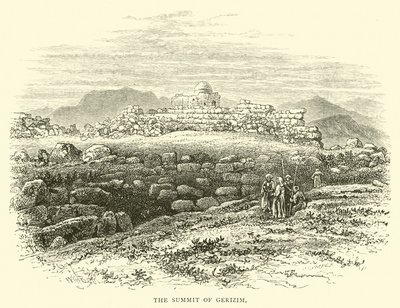 Der Gipfel von Gerizim von English School