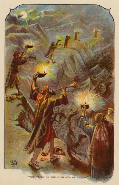 "Das Schwert des Herrn und Gideons" von English School
