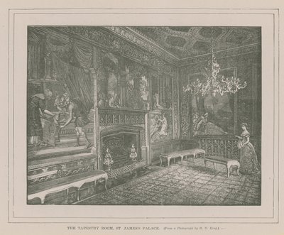 Der Tapisserie-Raum im St Jamess Palace von English School