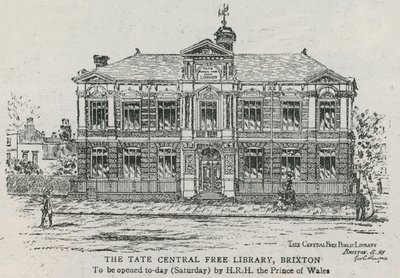 Die Tate Central Free Library, Brixton von English School