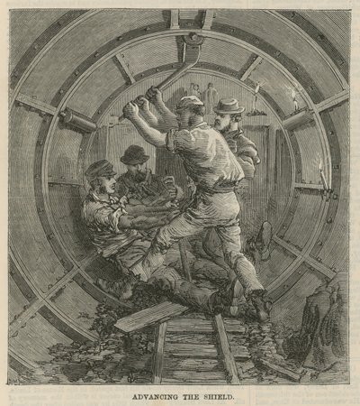 Der Thames Subway von English School