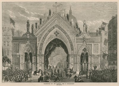 Der Danktag: Der Triumphbogen am Ludgate Hill von English School