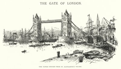 Die Tower Bridge vom St Katharine