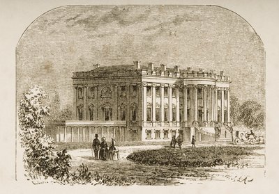 Das Weiße Haus, ca. 1870, aus 
