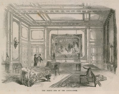 Das Whitehall-Heim von Sir Robert Peel von English School