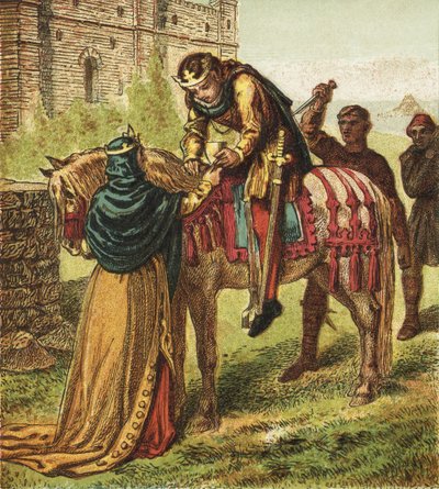 Die böse Königin Elfrida von English School