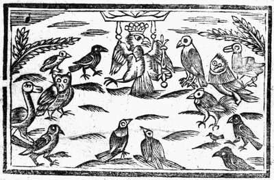 Die Waldchorsänger oder Die Harmonie der Vögel, eine Illustration aus 