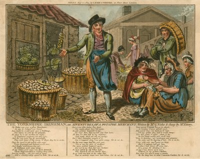 Der Yorkshire Ire; oder, Abenteuer eines Kartoffelhändlers, geschrieben von G. Nicks, gesungen von Mr. Emery von English School