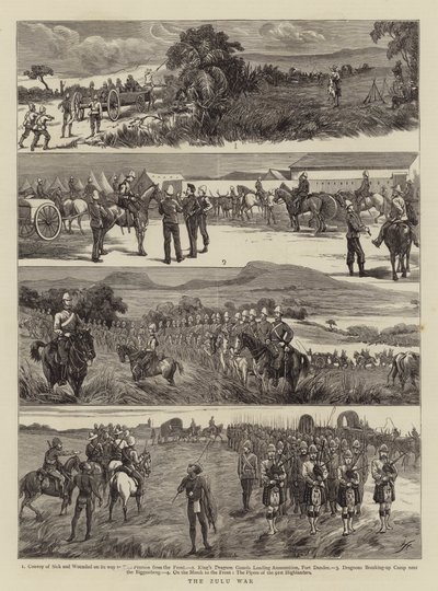 Der Zulukrieg von English School