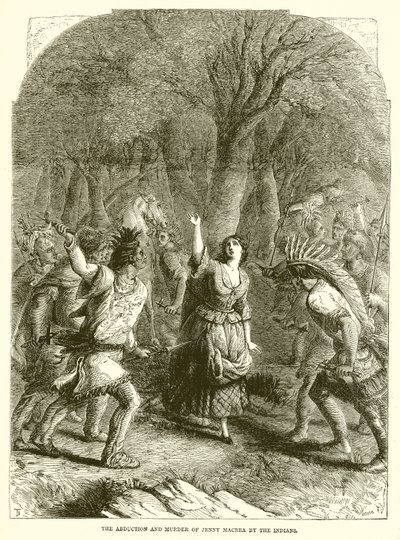 Die Entführung und Ermordung von Jenny Macrea durch die Indianer von English School