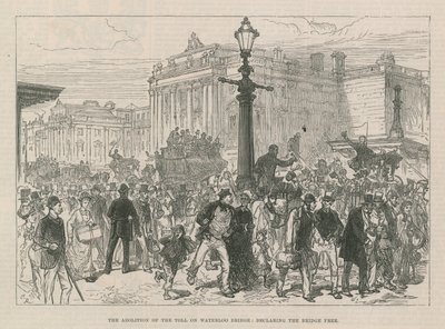 Die Abschaffung der Maut auf der Waterloo Bridge von English School