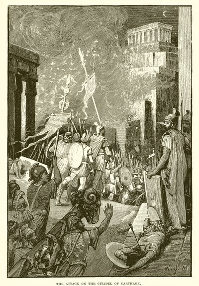 Der Angriff auf die Zitadelle von Karthago von English School
