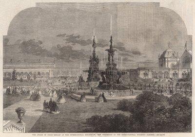 Die Verleihung der Preismedaillen bei der Internationalen Ausstellung von English School