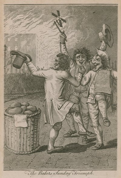 Der Triumph des Bäckers am Sonntag von English School