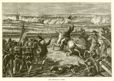Die Schlacht von Valmy von English School