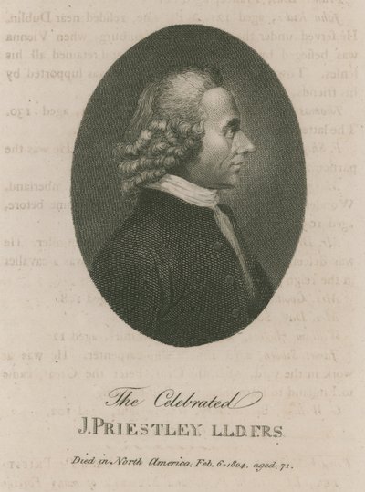 Der berühmte Joseph Priestley von English School