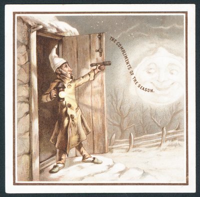 Die Grüße der Saison - Weihnachtskarte von English School