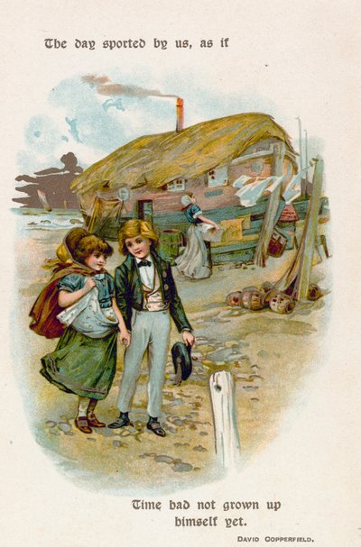 Der Tag, an dem wir Sport machten, als ob die Zeit noch nicht gewachsen wäre. David Copperfield von English School