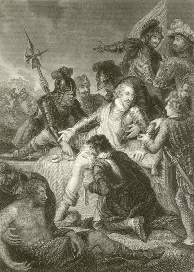 Der Tod von Sir Philip Sidney von English School