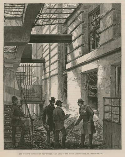 Die Dynamitanschläge in Westminster von English School