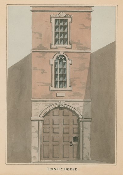 Der Eingang zum alten Trinity House von English School