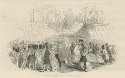 Der Basar im Royal Hospital, Chelsea von English School