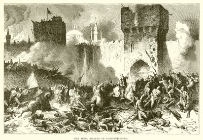 Der letzte Angriff auf Konstantinopel von English School